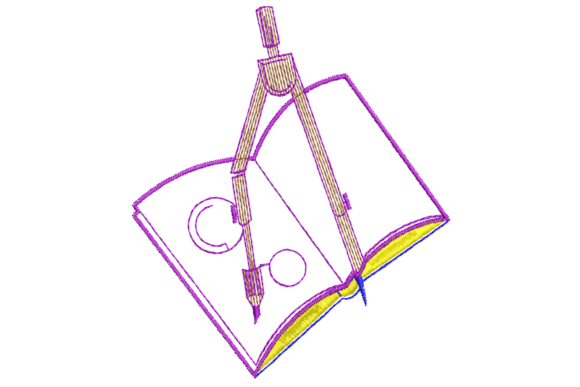 A Boutique Designer's Take on the Compass Tool Embroidery Design