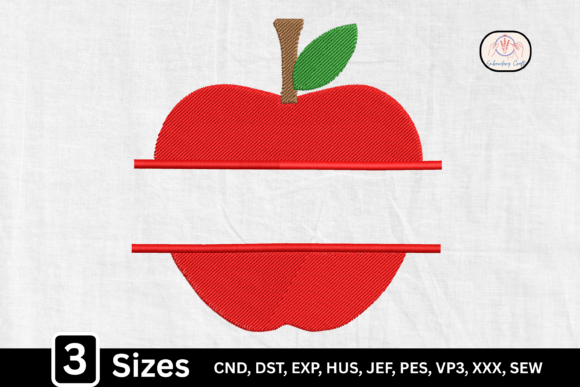 A Classic Red Apple Design for Personalized Gifts