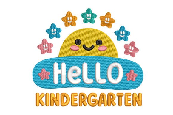 A Designer's Review: Kindergarten Back to School Embroidery