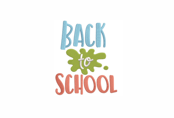 A Designer's Review of the Back to School Embroidery Design