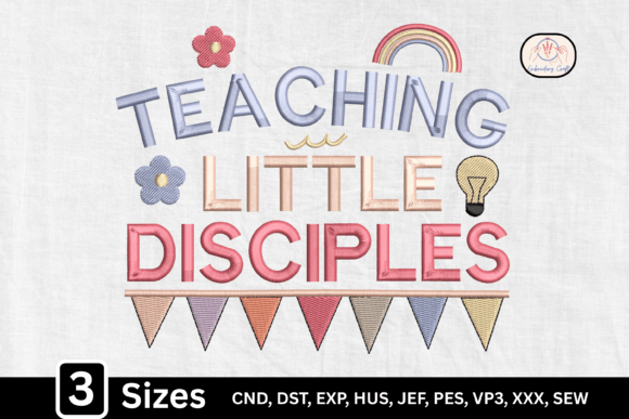 A Designer's Review of the Teaching Little Disciples Embroidery Design