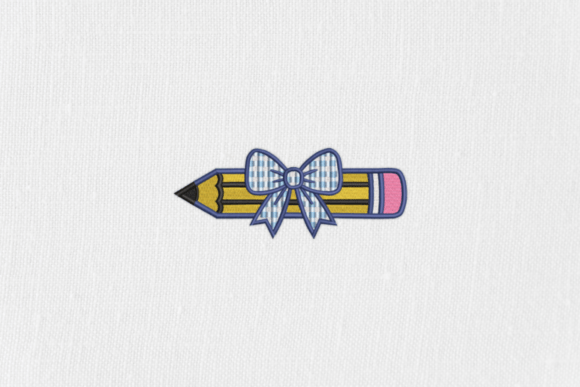 A Designer’s Review of the Pencil and Bow Embroidery Design