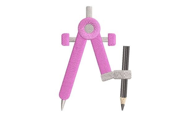 A Professional Review of the Pink Geometry Compass Embroidery Design