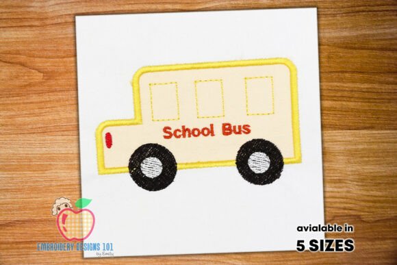 A Professional Review of the Yellow School Bus Applique Design