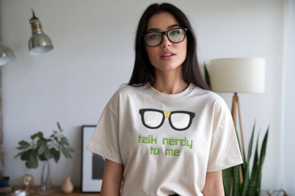 Reviewing the Talk Nerdy to Me Glasses Applique Embroidery Design