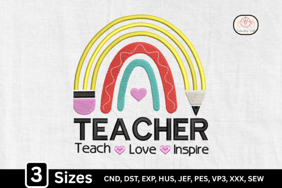 Teach Love Inspire Rainbow Pencil: A Craft Fair Review