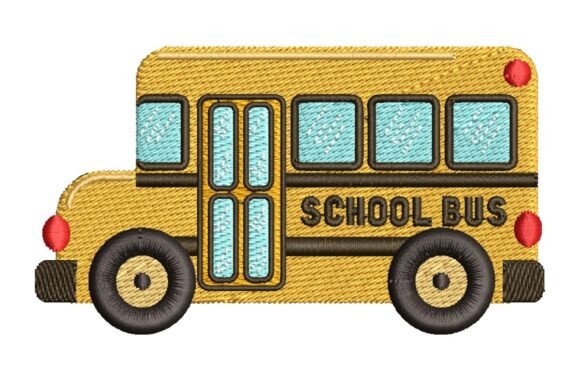 The Classic Yellow School Bus: An Embroidery Designer’s Review for Small Business Merch