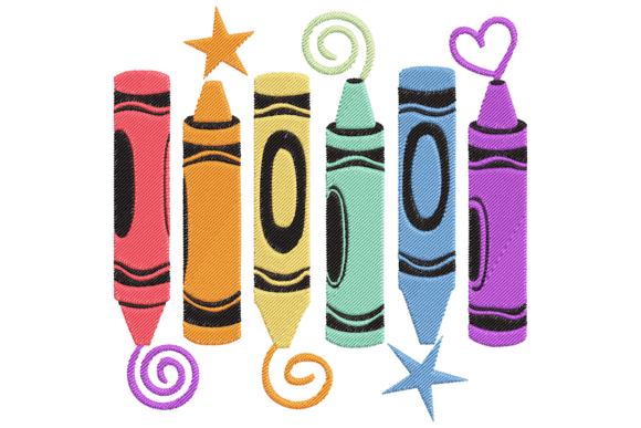 Whimsical Crayon Doodle: A Designer's Review for Craft Fair Success